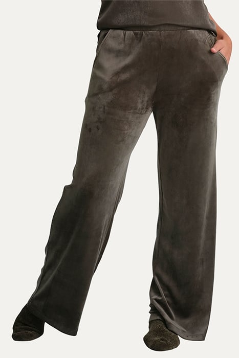 LW BO. TROUSERS NAN VELOUR KHAKI 2