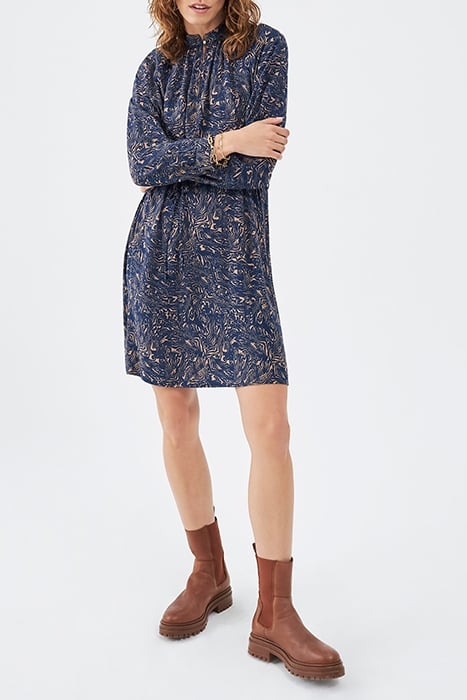 PRETTY PRINT ECOVERO® VISCOSE SHORT DRESS 4