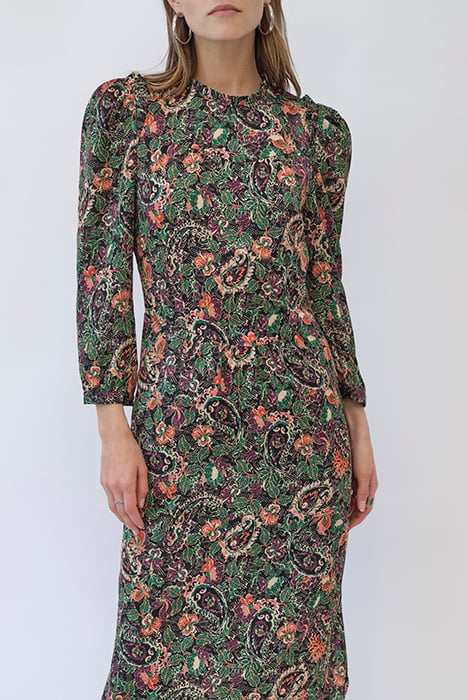 BOHO FLORAL PRINT MIDI DRESS 3