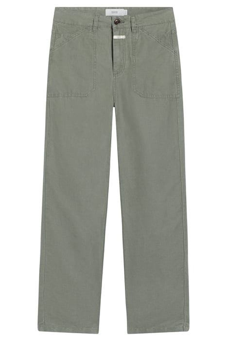 CLOSED WOMEN ABE PANTS OLIVE GREEN 7