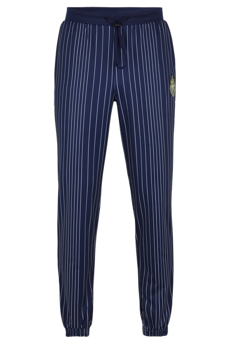 TAARSTEDT STRIPED TRACK PANTS MEDIEVAL BLUE/ANTIQUE WHITE IR 1