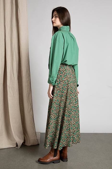 SHIRT SHAWLCOLLAR LS GREEN 3