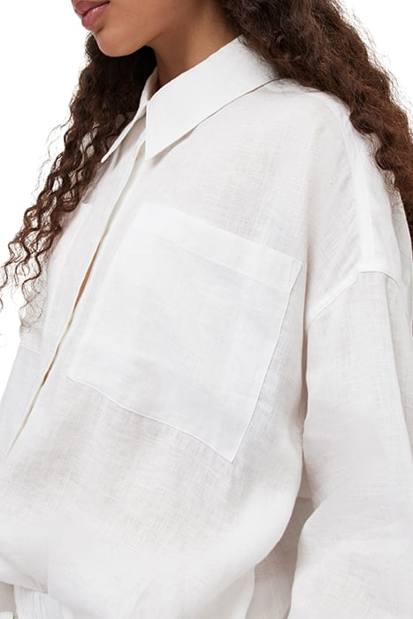 INEZ SHIRT CHALK WHITE 7