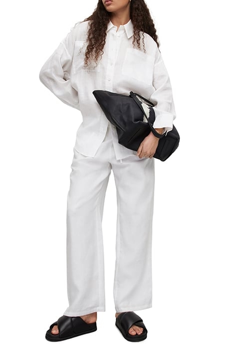 INEZ SHIRT CHALK WHITE 5