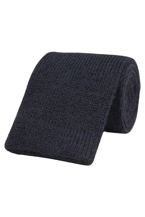 NAVY KNITTED TIE 1