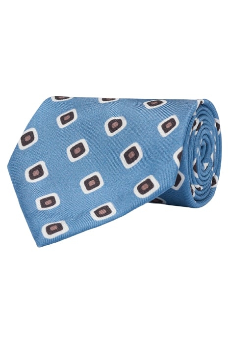 LIGHT BLUE GRAPHIC TIE 1