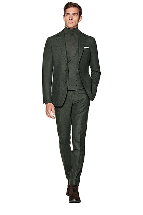 DARK GREEN WAISTCOAT 2