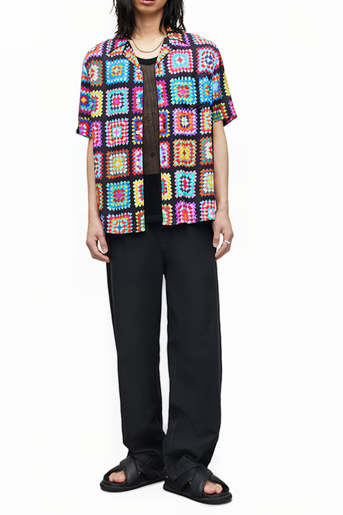 TUNIS SS SHIRT JET BLACK 1