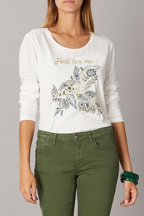 BASIC COTTON T-SHIRT WHITE 2