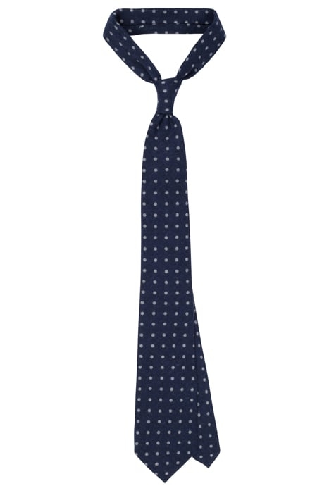 NAVY DOTS TIE 1