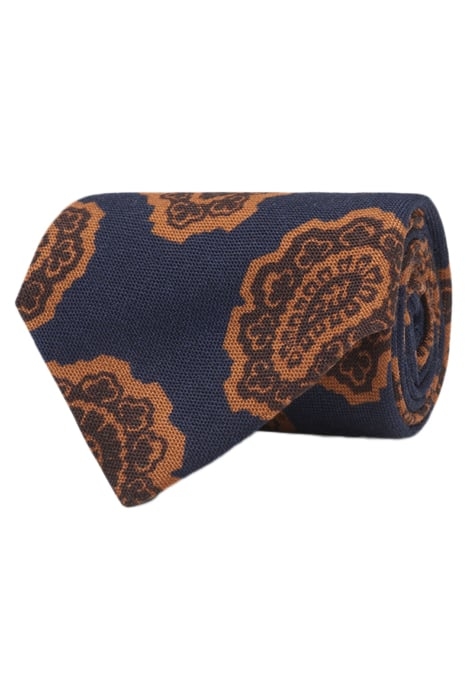 NAVY PAISLEY TIE 1