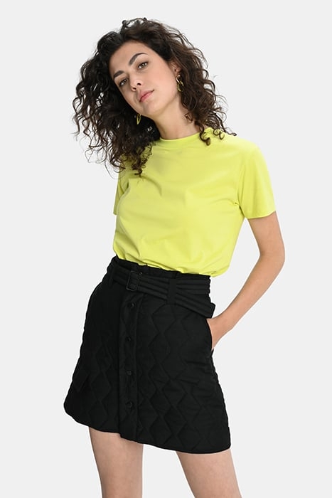 LM-SBQUILTED SKIRT BLACK 5