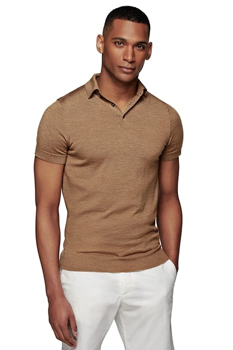 BROWN POLO SHIRT 1