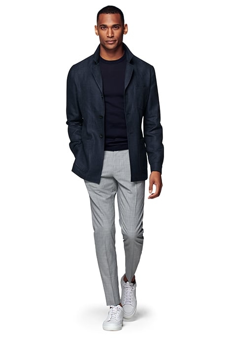 NAVY GREENWICH SHIRT JACKET 3