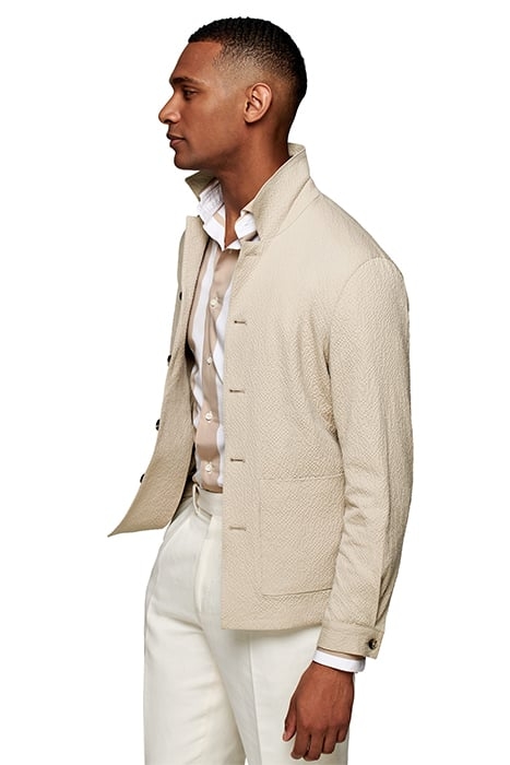 LIGHT BROWN WALTER SHIRT JACKET 4