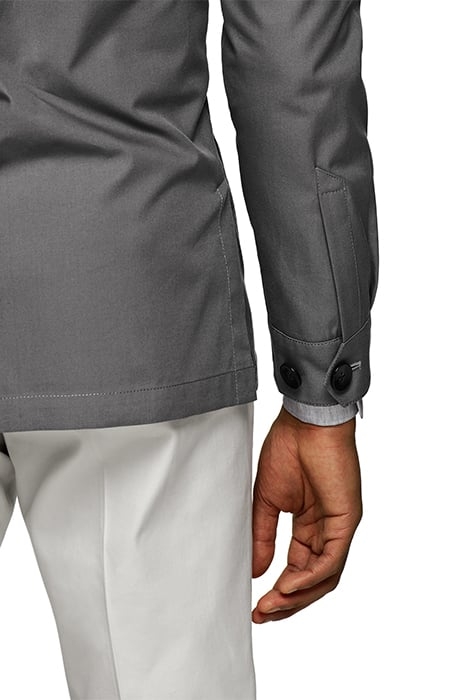 MID GREY GREENWICH SHIRT JACKET 8