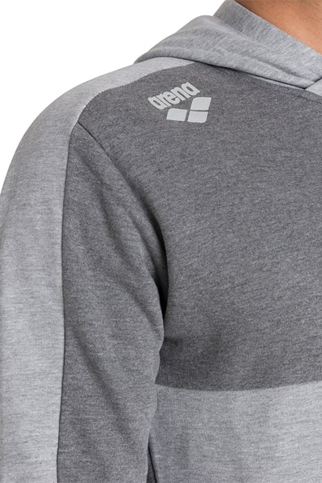 TE HOODED SWEAT MEDIUM GREY MELANGE DARK G 8