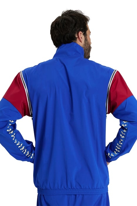 ARENA ICONS JACKET CONVERTIBLE NEON BLUE BURGUNDY WHITE 7