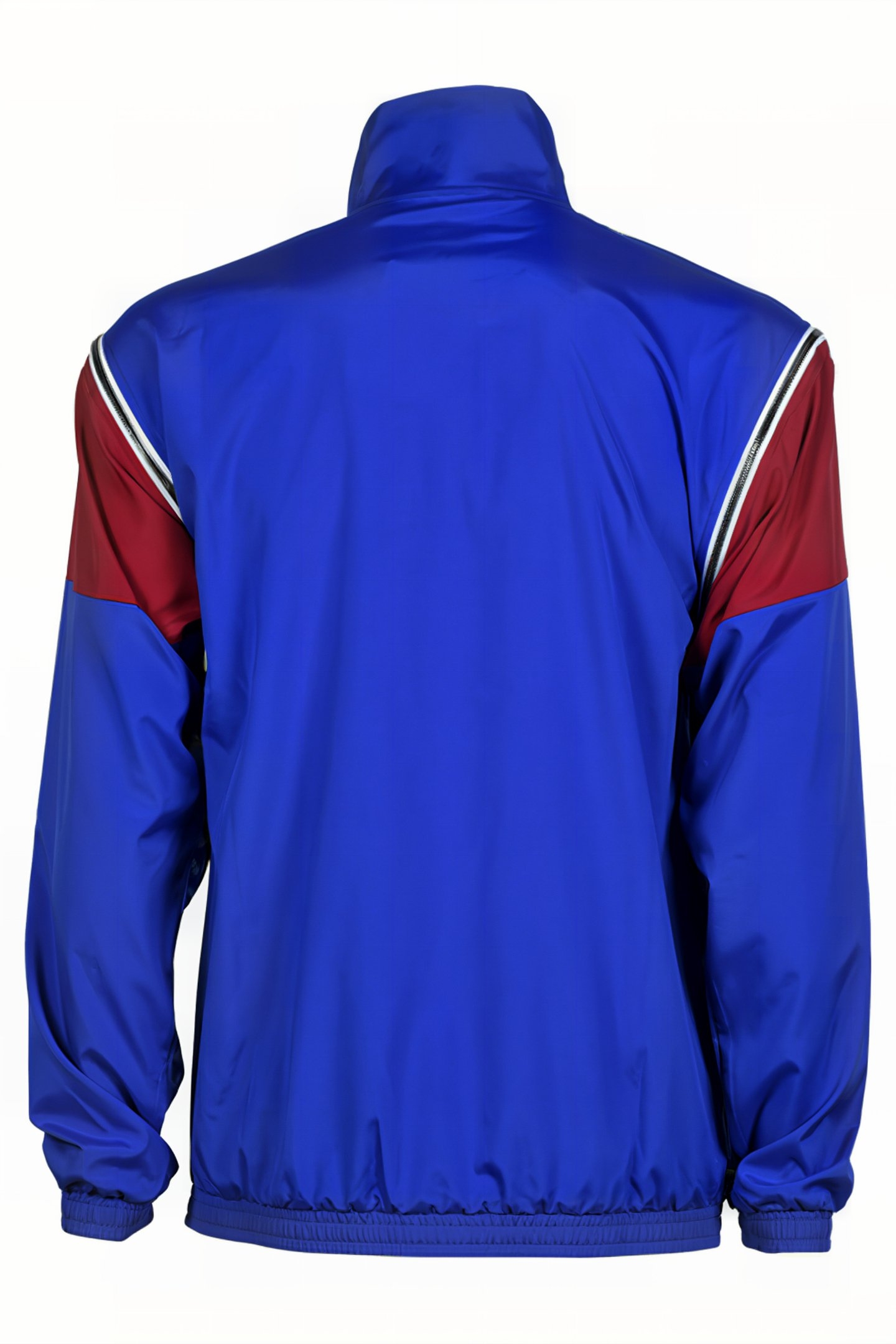 UNISEX ARENA ICONS JACKET CONVERTIBLE NEON BLUE BURGUNDY 7
