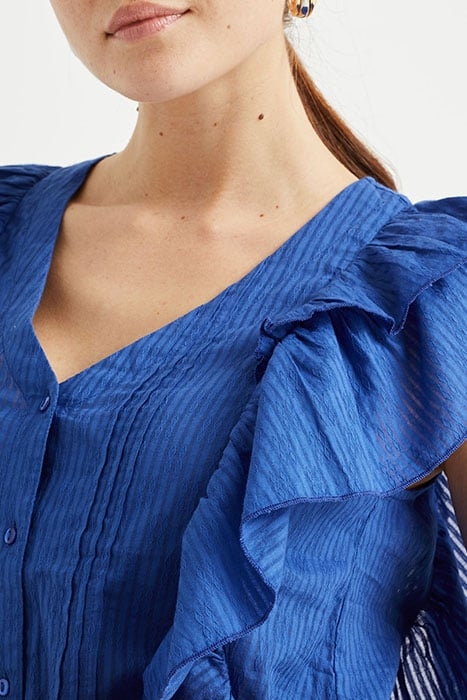 BLOUSE COBALT BLUE 6
