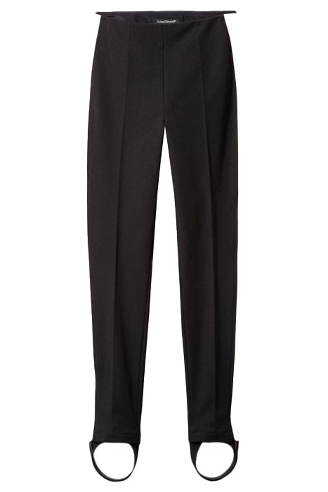 STEGHOSE AUS STRETCH-GABARDINE BLACK / EGGSHELL 5