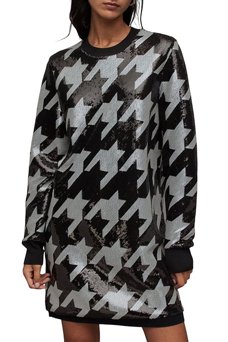 JUELA TONI DRESS BLACK/WHITE 1