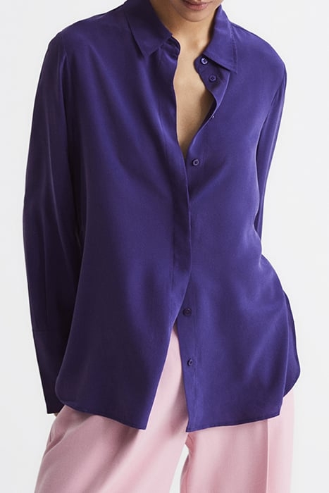 KIA BUTTON-DOWN SHIRT PURPLE 1