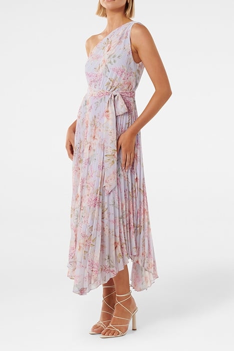 BRONTE PRINTED PLEAT MIDI DRESS WARWICK FLORAL 3