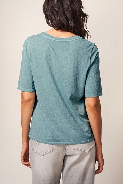 ANNABEL TEE MID TEAL 2