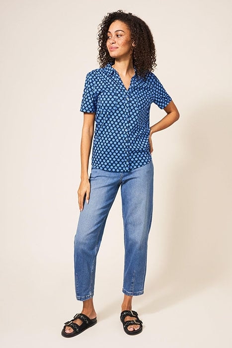 PENNY POCKET JERSEY SHIRT BLK PR 1