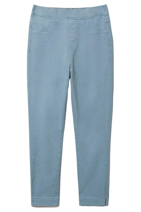 JANEY CROP JEGGING MID TEAL 4