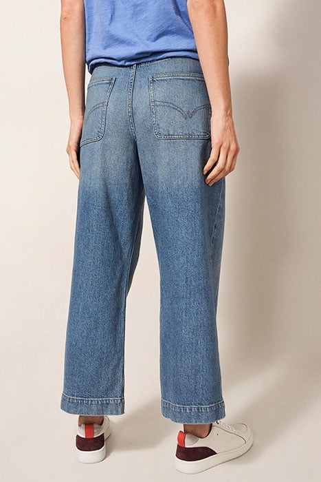 BLAKE STRAIGHT CROP JEAN LIGHT DENIM 2
