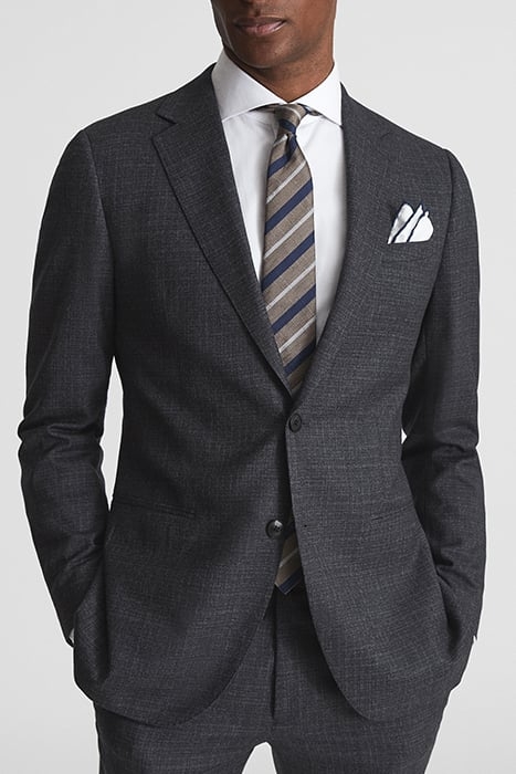 DUNN BLAZER CHARCOAL 1