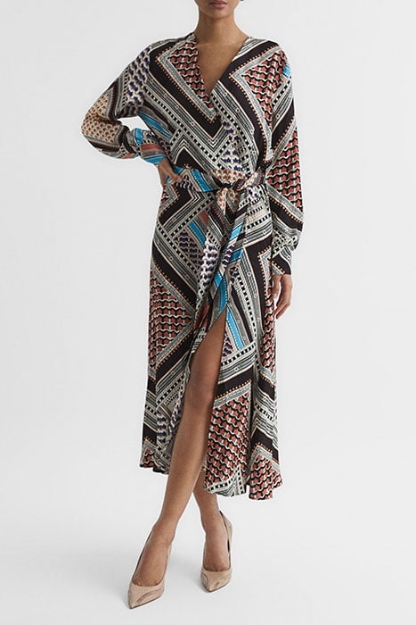 ALEGRA DRESS PINK/BLUE 3