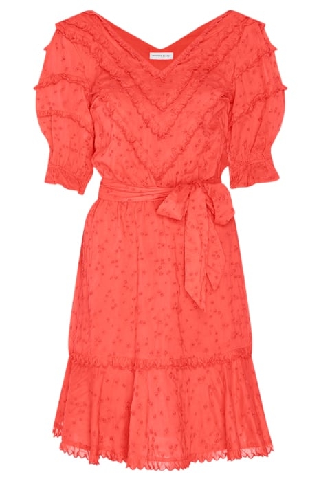 CRISSY DRESS HOT CORAL 5