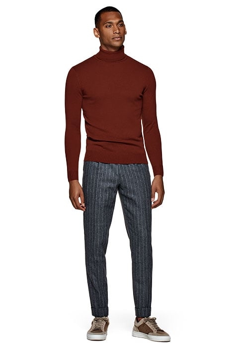 DARK RED TURTLENECK DARK RED 4