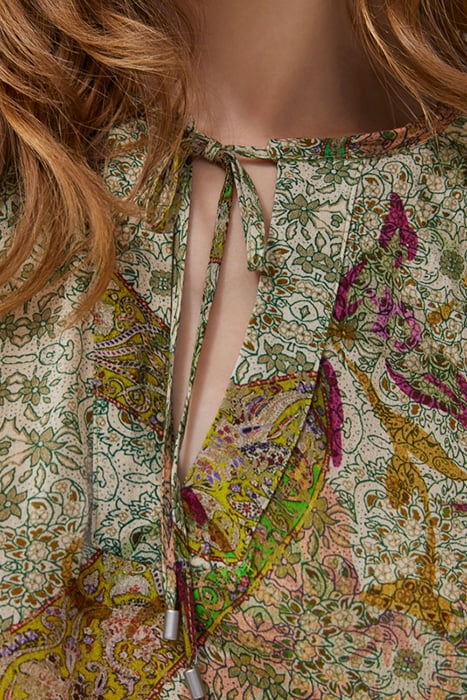 ALMOND PAISLEY PRINT TOP 3