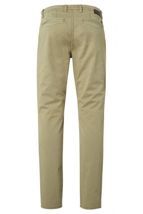 PANTS CHINO GARMENT DYED STRETCH SMOKE GREEN 2