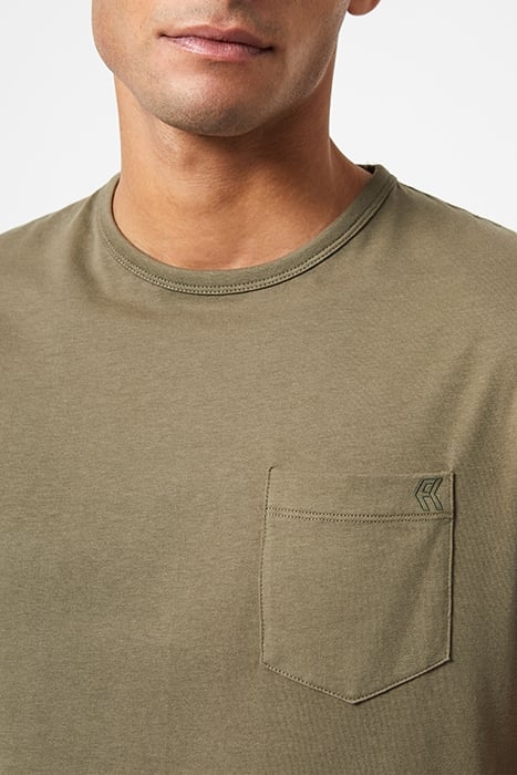 POCKET SHORT SLEEVE T-SHIRT KHAKI 4