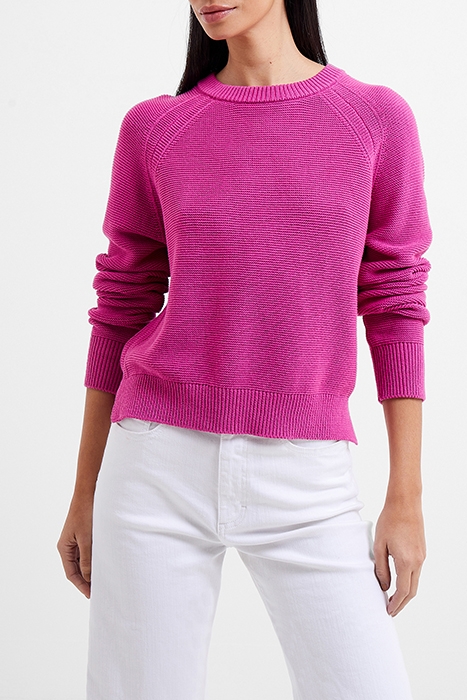 LILY MOZART CREW NECK JUMPER WILD ROSA 1