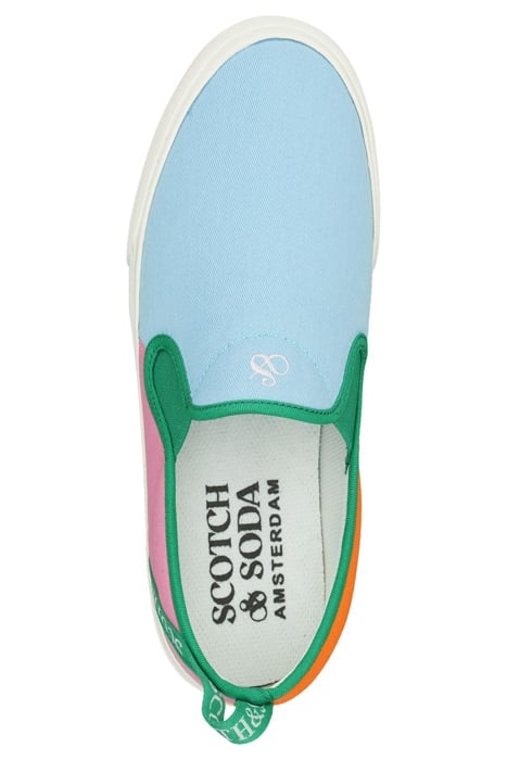 COSTA SLIP ON SHOE BLUE MULTI 3