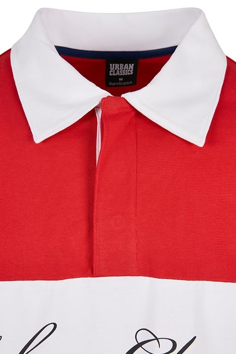 OVERSIZED RUGBY LONGSLEEVE HUGERED 8