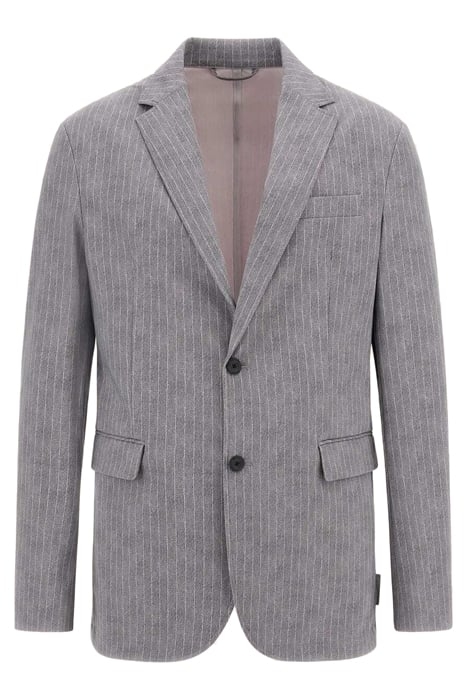 WISTON PERFORMING LIGHT WOOL GREY BLAZER PINS 4