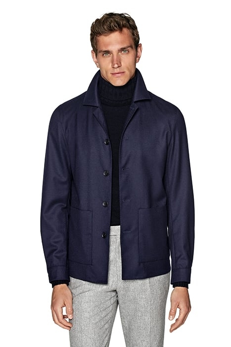 NAVY WALTER SHIRT-JACKET NAVY 1