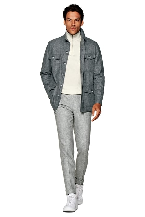 LIGHT GREY WILLIAM SHIRT-JACKET LIGHT GREY 6