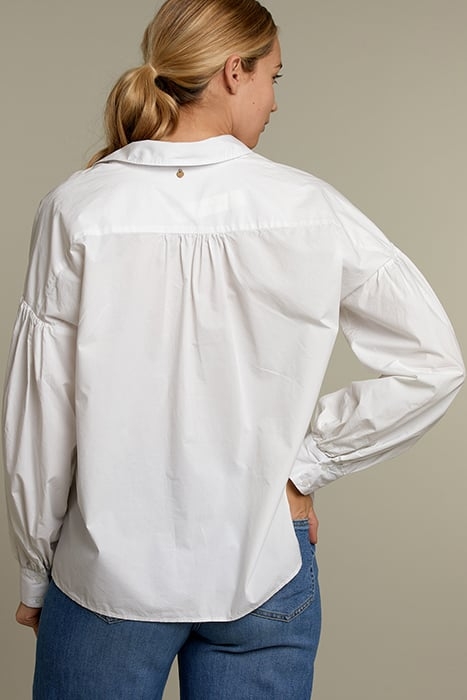 OFF WHITE BALLOON SLEEVES SHIRT 2