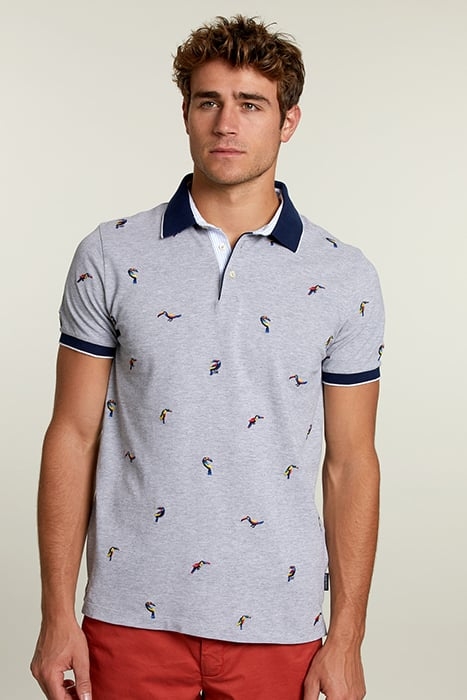 CUSTOM FIT FANTASY POLO PEARL MIX 1