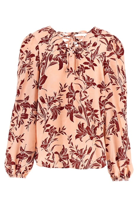SUNBURST LACEUP BLOU BLOUSE BLUSH 4