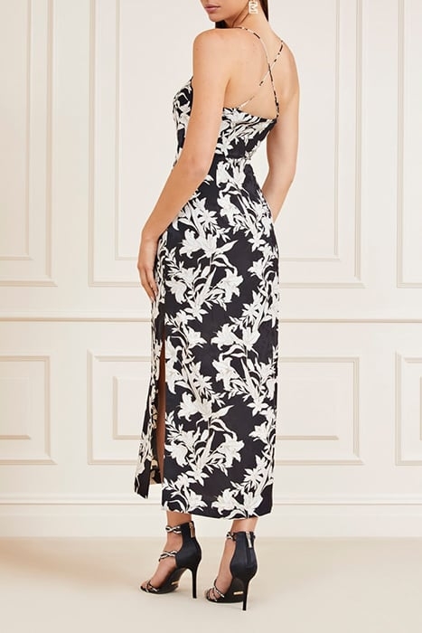 SUNBURST BLACK DRESS SUNBURST BLACK PRINT 6