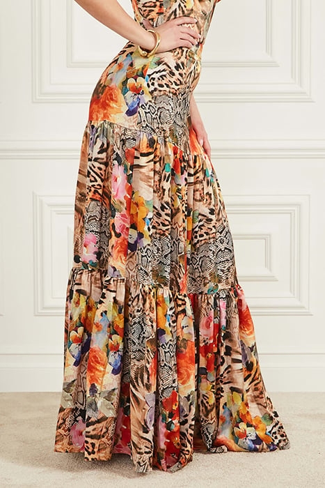 BLOSSOM SKIRT WILD FLOWER FALL PRINT 5